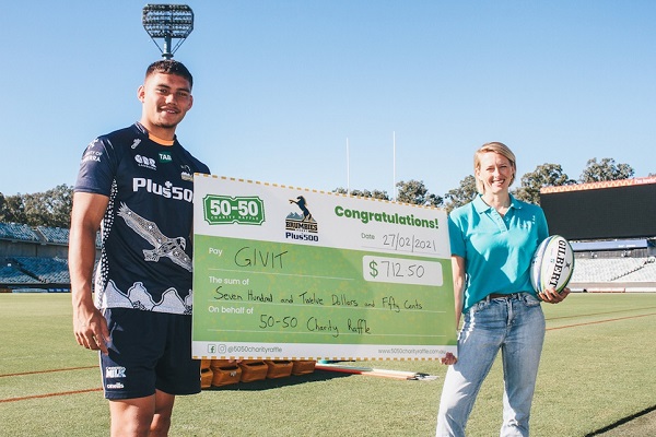 ACT Brumbies name GIVIT major charity partner 2021