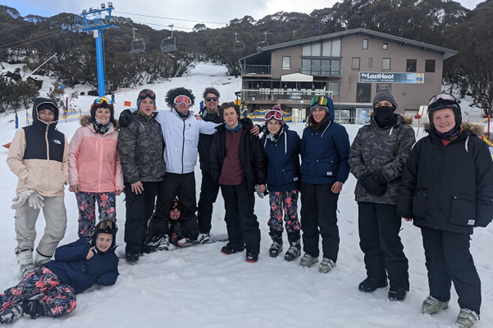 Donated warm clothing for regional teenagers